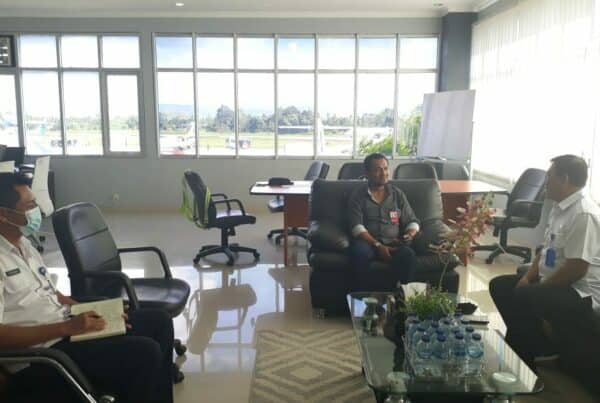 Koordinasi dan Sinergitas P4GN Lintas Sektor Bersama GM Angkasa Pura I Jayapura