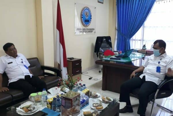Kunjungan Kerja Perdana Kepala BNNP Papua yang Baru di BNNK Jayapura