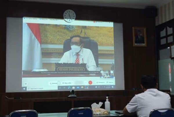 RAKORNAS MONEV P4GN 2021 Bersama MENKOPOLHUKAM