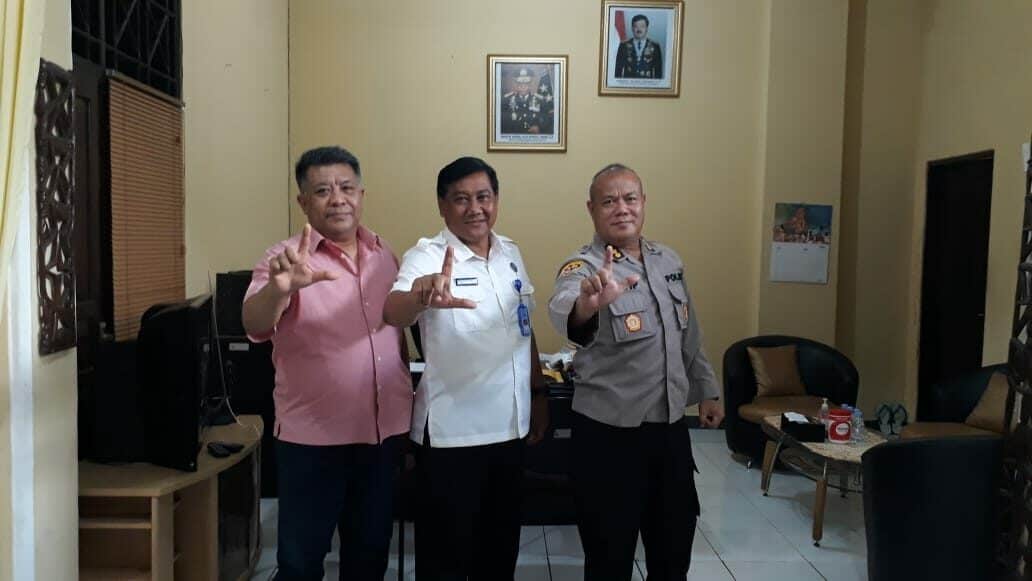 Kunjungan Kerja Kepala BNNP di Biro Logistik Polda Papua Koordinasi Kepala BNNP Papua