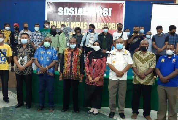 Informasi dan Edukasi P4GN melalui Sosialisasi di Aula H. Daud Syamsudin Ponto