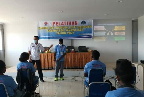 Pelatihan Kader Inti Pemuda Anti Narkoba di Kabupaten Jayawijaya
