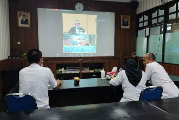 Rapat Virtual Pembahasan Implementasi Inpres 2 2020 tentang RAN P4GN