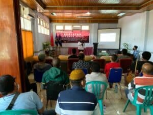 KIE P4GN dan Screening Tes Narkotika Pada Klien dan Pegawai BAPAS Kelas II Jayapura