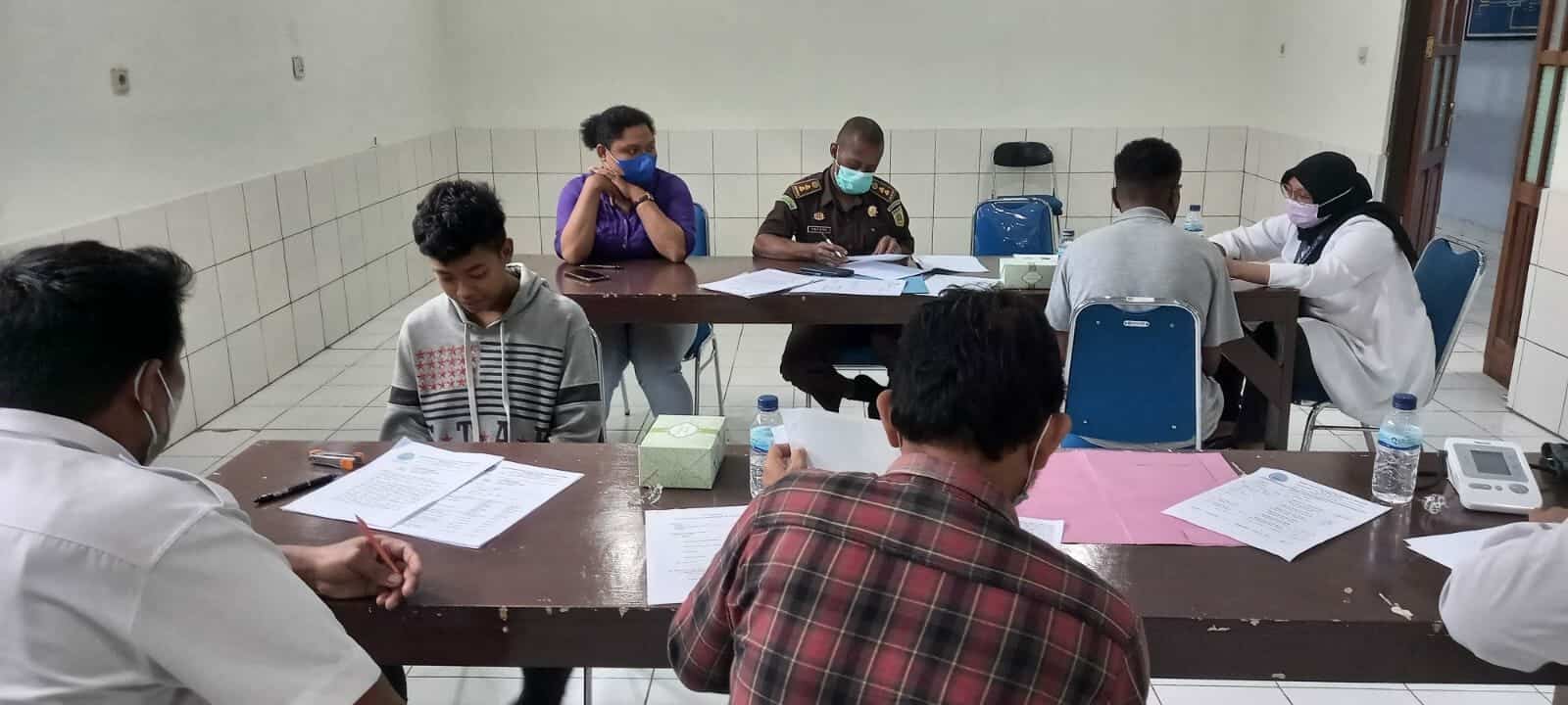 Pelaksanaan Assesment Terpadu dan Case Conference di Kantor BNNP Papua Pelaksanaan Assesment Terpadu