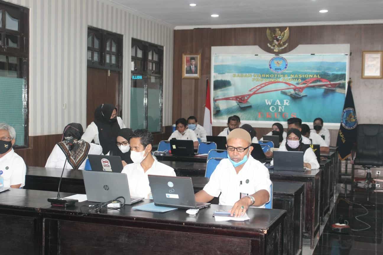 Sosialisasi Pelaporan SPT Tahunan untuk ASN dan POLRI BNNP Papua Sosialisasi Pelaporan SPT Tahunan Untuk ASN dan POLRI BNNP Papua