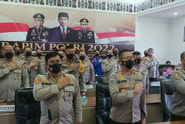 Kepala BNNP Mengikuti Rapim POLRI di Polda Papua