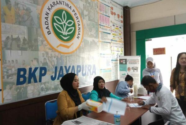 Pemeriksaan Urin Narkotika di Balai Karantina Pertanian Kelas I Jayapura dalam Rangka HANI 2022 Pemeriksaan Urin Narkotika