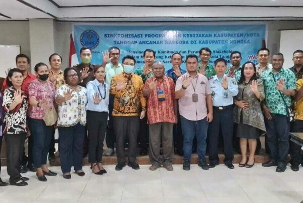 Sinkronisasi Program dan Kebijakan Kota/Kabupaten Tanggap Ancaman Narkoba di Kabupaten Mimika Konsep Otomatis