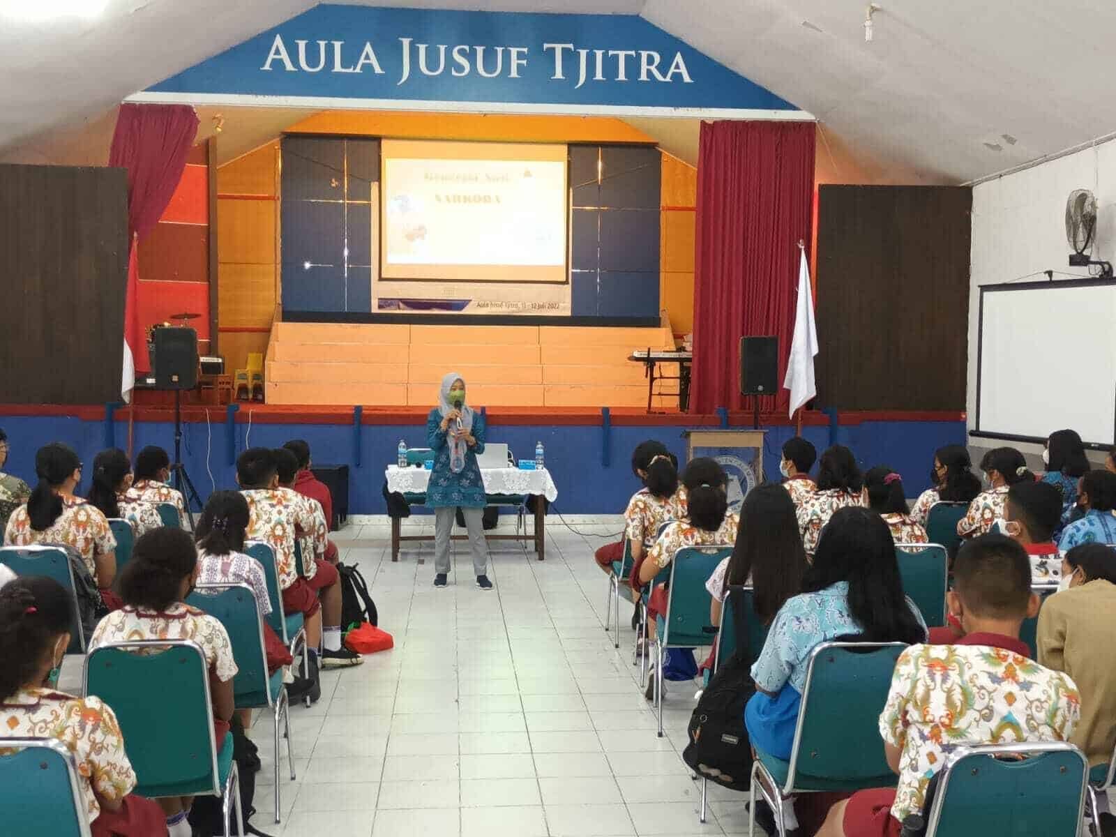KIE P4GN Dalam Rangka MPLS Tahun Ajaran 2022/2023 di SMP Kristen Kalam Kudus KIE P4GN Dalam Rangka MPLS