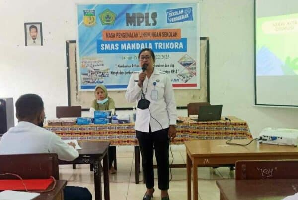 KIE P4GN Dalam Rangka MPLS Tahun Ajaran 2022/2023 di SMA Mandala Trikora Jayapura