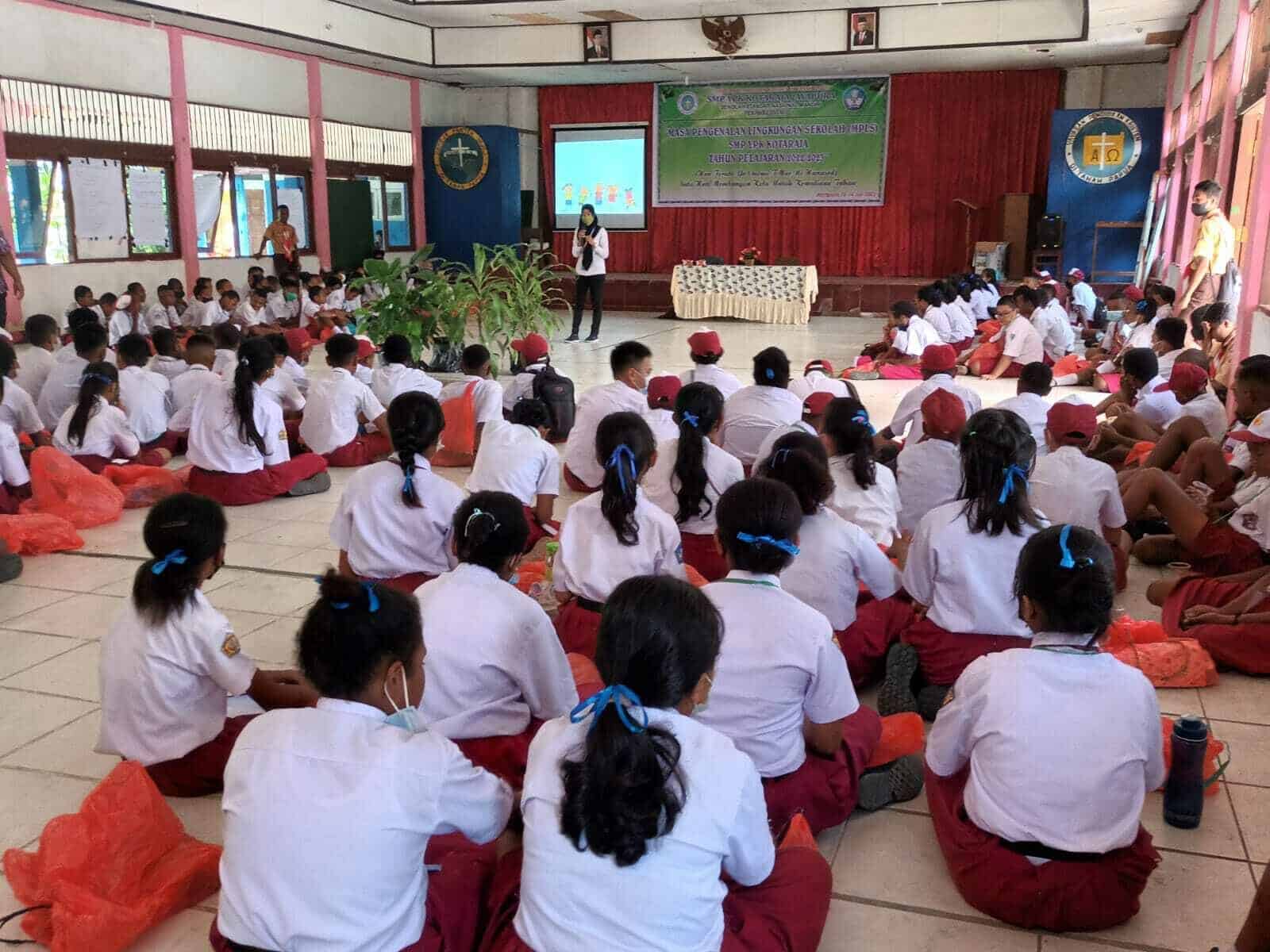 KIE P4GN Dalam Rangka MPLS Tahun Ajaran 2022/2023 di SMP YPK Kotaraja KIE P4GN Dalam Rangka MPLS
