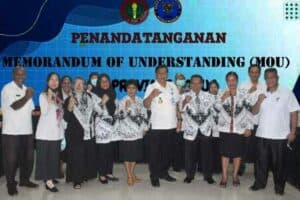 Penandatangan Nota Kesepahaman dengan PGRI Provinsi Papua