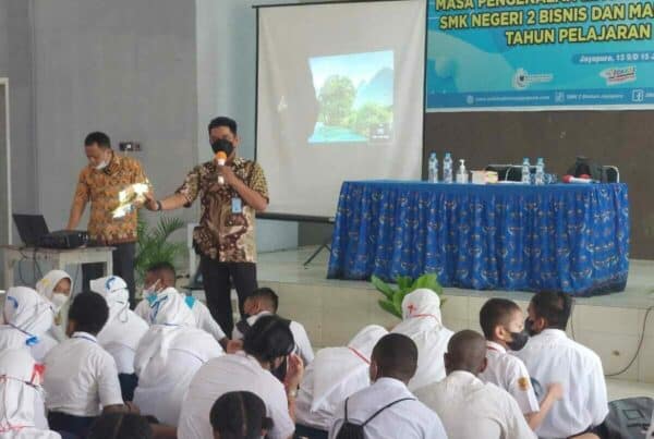 Penyuluhan P4GN Dalam Rangka MPLS Tahun Pelajaran 2022/2023 di SMK N 2 Bisnis dan Manajemen Jayapura Penyuluhan P4GN Dalam Rangka MPLS Tahun Pelajaran 2022/2023 di
