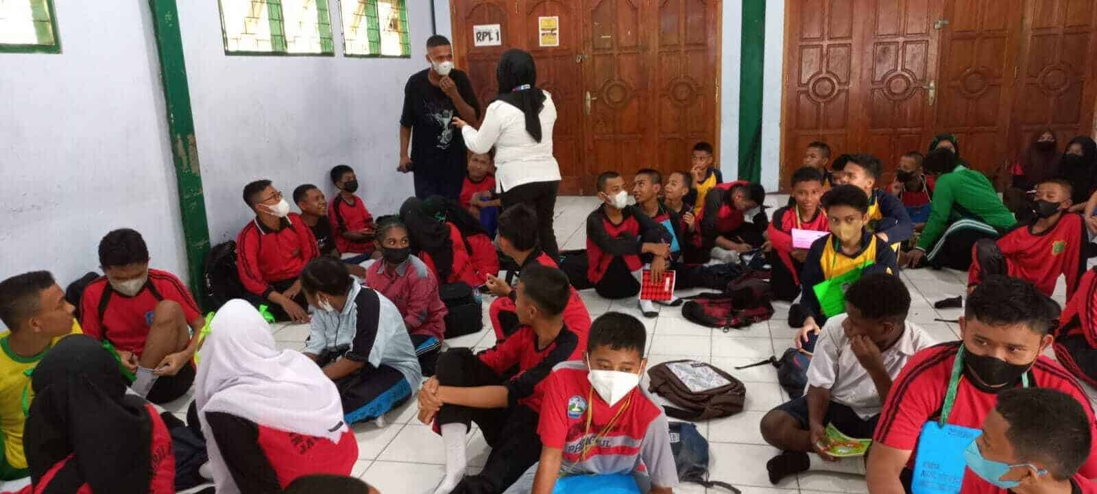 KIE P4GN Dalam Rangka MPLS Tahun Pelajaran 2022/2023 di SMK Hikmah Yapis Jayapura KIE P4GN Dalam Rangka MPLS
