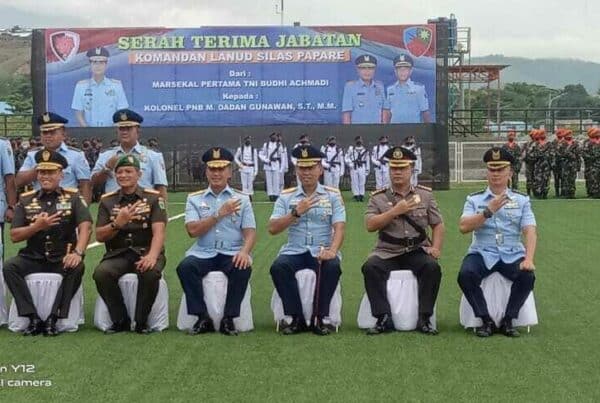 Kabid Pemberantasan BNNP Papua Hadiri Undangan Sertijab Komandan Pangkalan TNI AU Silas Papare