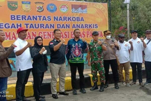 Deklarasi Berantas Narkoba, Cegah Tauran dan Anarkis “Selamatkan Generasi Emas Papua”