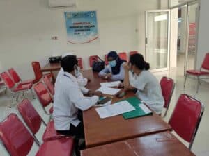 Monitoring Rencana Aksi Petugas Rehabilitasi dan Petugas Agen Pemulihan di Puskesmas Jayapura Utara