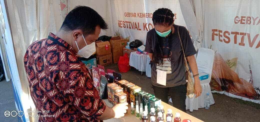 Kabid Pemberantasan BNNP Papua Turut Hadiri Festival Kopi Tahun 2022 di Jayapura Hadiri
