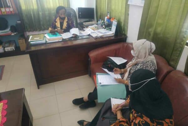 Monitoring Rencana Aksi Petugas Rehabilitasi dan Petugas Agen Pemulihan di Puskesmas Arso III Kabupaten Keerom