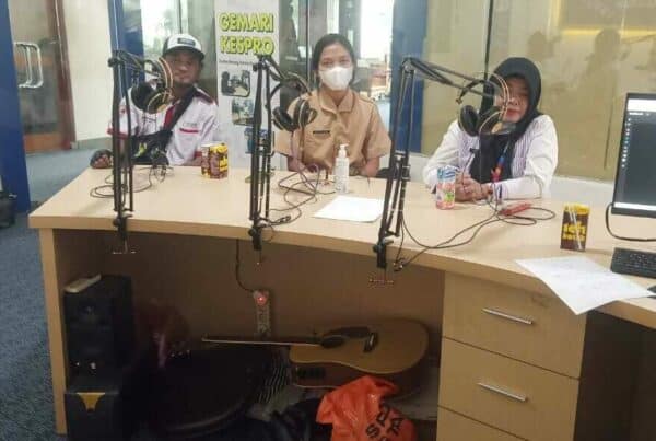 Program Gemari Kespro dengan Topik “Remaja Rentan Narkoba “.