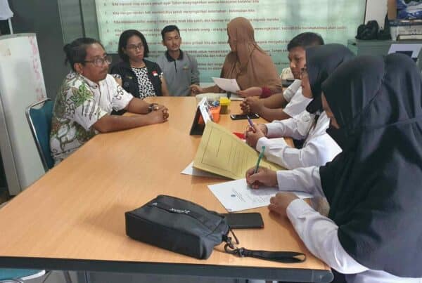Monitoring Rencana Aksi Petugas Rehabilitasi dan Petugas Agen Pemulihan di