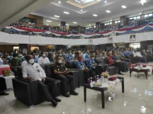 Kepala BNNP Papua Hadiri Kunker Menteri Hukum dan HAM Di Gedung Sasana Krida Kantor Gubernur Papua