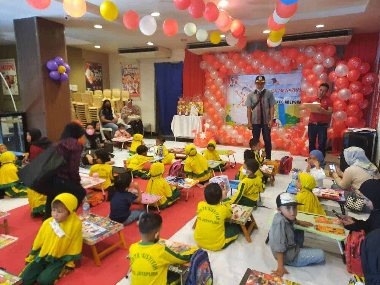 Lomba Mewarnai Anak-Anak TK Se-Distrik Abepura | Penyuluh Narkoba BNNP Papua Hadir Beri Edukasi P4GN Lomba Mewarnai Anak-Anak TK Se-Distrik Abepura | Penyuluh Narkoba BNNP Papua Hadir Beri Edukasi P4GN