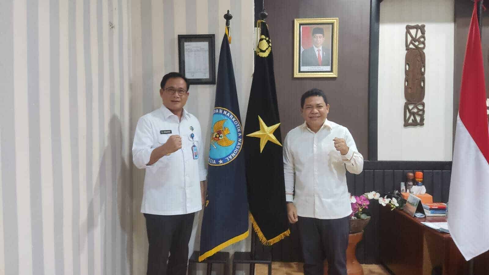 Silaturahmi Ketua PHRI Bapak Syahril Hasan Ke Kantor BNNP Papua Silaturahmi Ketua PHRI