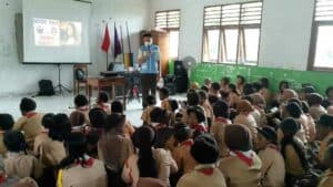 Penyuluhan P4GN Dalam Rangka HUT Gerakan Pramuka Ke-61 Kwartir Ranting Arso Kabupaten Keerom
