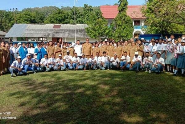 Gelorakan War On Drugs di Lingkungan Pendidikan | Kabid Berantas BNNP Papua Jadi Pembina Upacara di