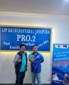 Diseminasi Informasi melalui Media Penyiaran Pro 2 RRI Jayapura |