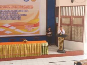 KIE P4GN Dalam Rangka Penutupan Magang Mahasiswa HI FISIP Universitas Cenderawasih Tahun Akademik 2022/2023