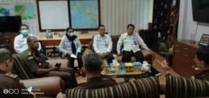 Silaturahmi dan Kunker Wakil Kepala Kejaksaan Tinggi Papua Jehezkiel Devi Sudarso, S.H., C.H Ke Kantor BNNP Papua