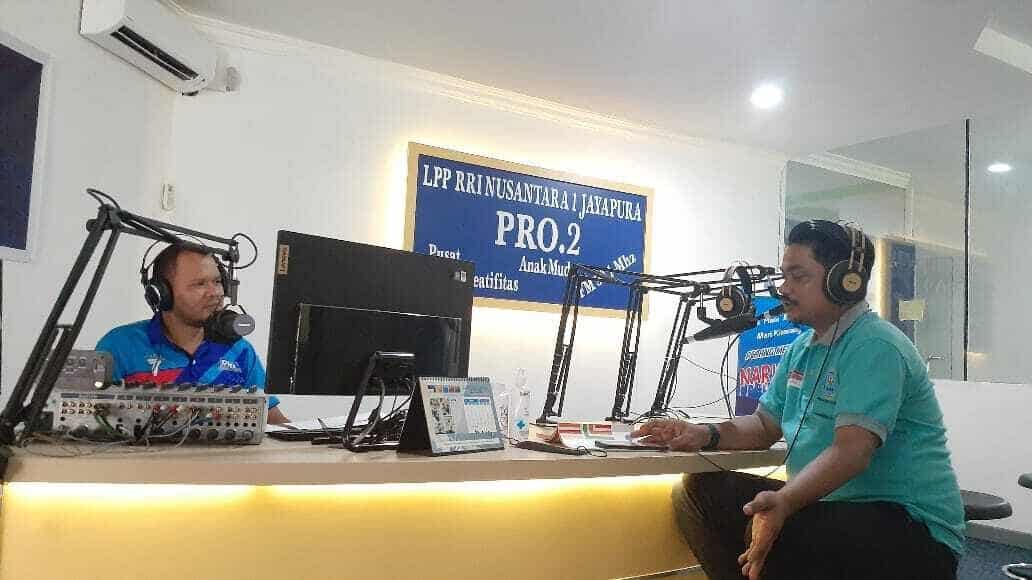 Diseminasi Informasi melalui Media Penyiaran Pro 2 RRI Jayapura | "Keterampilan Menolak Penyalahgunaan Narkotika" Diseminasi Informasi melalui Media Penyiaran, Pro 2 RRI Jayapura