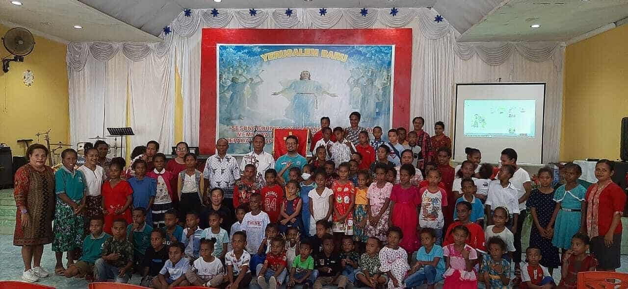 Desiminasi Informasi P4GN melalui KIE di Gereja Pentakosta di Papua Jemaat "Jerusalem Baru" Desiminasi Informasi P4GN melalui KIE