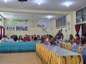 Rapat Koordinasi BNN, Guru dan Komite Sekolah SMP Negeri 1 Jayapura