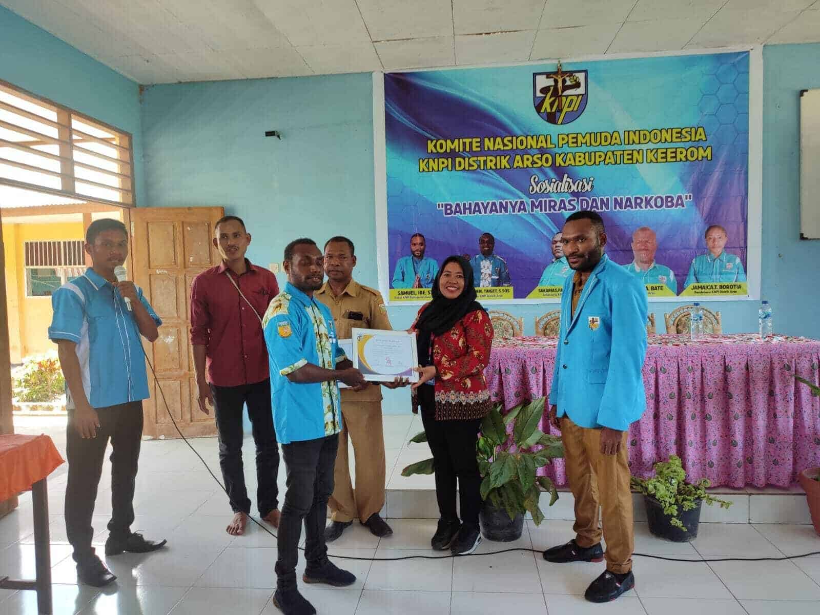 Komunikasi Informasi dan Edukasi P4GN di SMP SMA YPPK Taruna Tegasa Arso Kabupaten Keerom Konsep Otomatis