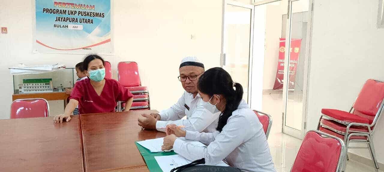 Bimbingan Teknis Fasilitas Rehabilitasi di Puskesmas Jayapura Utara Bimbingan Teknis Fasilitas Rehabilitasi