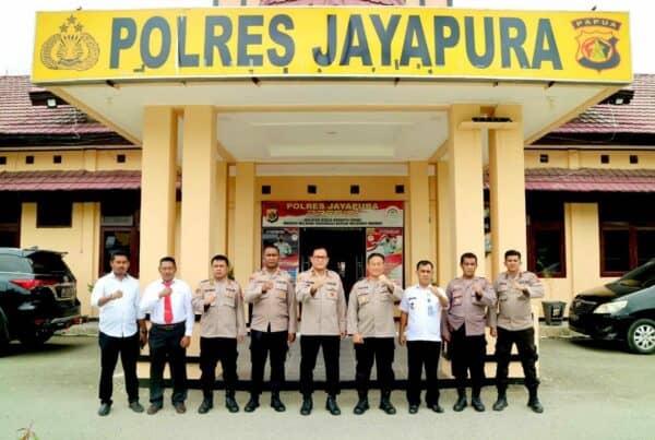 Sinergitas P4GN BNNP Papua bersama Polres Kabupaten Jayapura