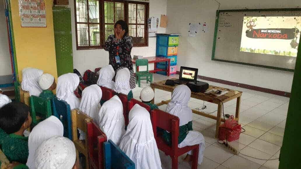 Diseminasi Informasi P4GN Melalui Penyuluhan Untuk Siswa RA Al-Fatah Yapis Abepantai Diseminasi Informasi P4GN Melalui Penyuluhan Untuk Siswa RA Al-Fatah Yapis Abepantai