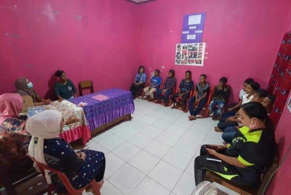 Pendampingan Pelaksanaan Sosialisasi IBM di Posyandu Remaja di Dok X