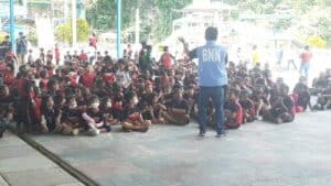 KIE P4GN Melalui Penyuluhan Kegiatan “Family Fun Day” di Water Park Papua Trade Center (PTC)