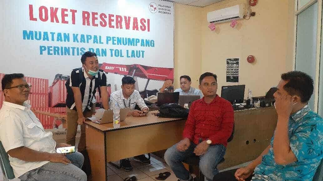 Koordinasi Program P4GN dan Gelora War On Drugs di PT. Pelni Cabang Jayapura Koordinasi Program P4GN dan Gelora War On Drugs