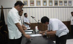 Penyerahan SK DSP 175 dan Penandatangan Pakta Integritas Tahun 2023