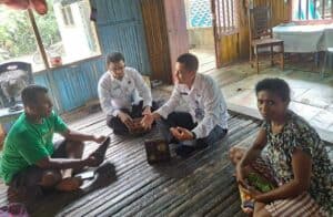 Audiensi BNNP Papua Dengan Warga Binaan Pada Kawasan Rawan Perkotaan di Kampung Skow Mabo Distrik Muaratami Kota Jayapura