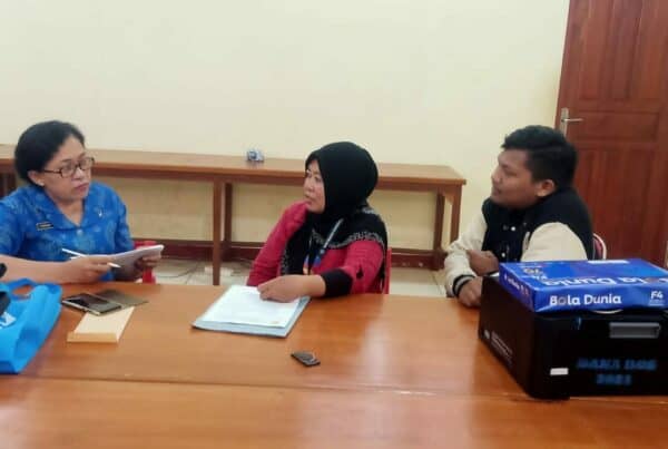 Koordinasi Program P4GN dan Gelora War On Drugs di SD/SMP Kota Jayapura