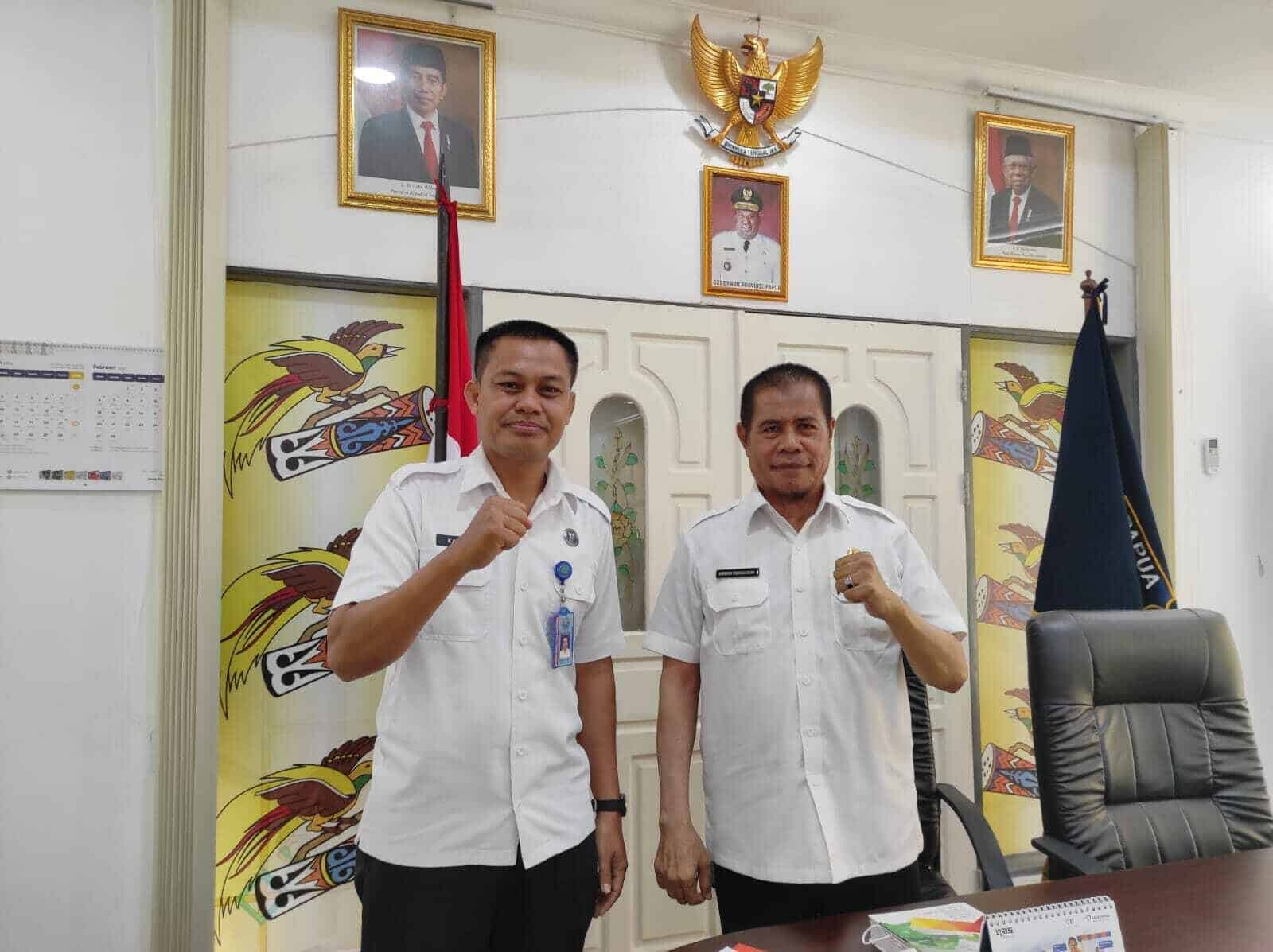 Koordinasi Program P4GN dan Hibah Tanah Bersama Sekretaris Daerah Provinsi Papua Koordinasi Program P4GN dan Hibah Tanah Bersama Sekretaris Daerah Provinsi Papua