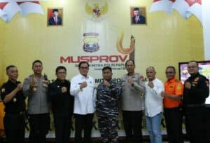 Kepala BNNP Papua Hadiri Pembukaan Musyawarah Provinsi (Musprov) IV Senkom Mitra Polri Papua