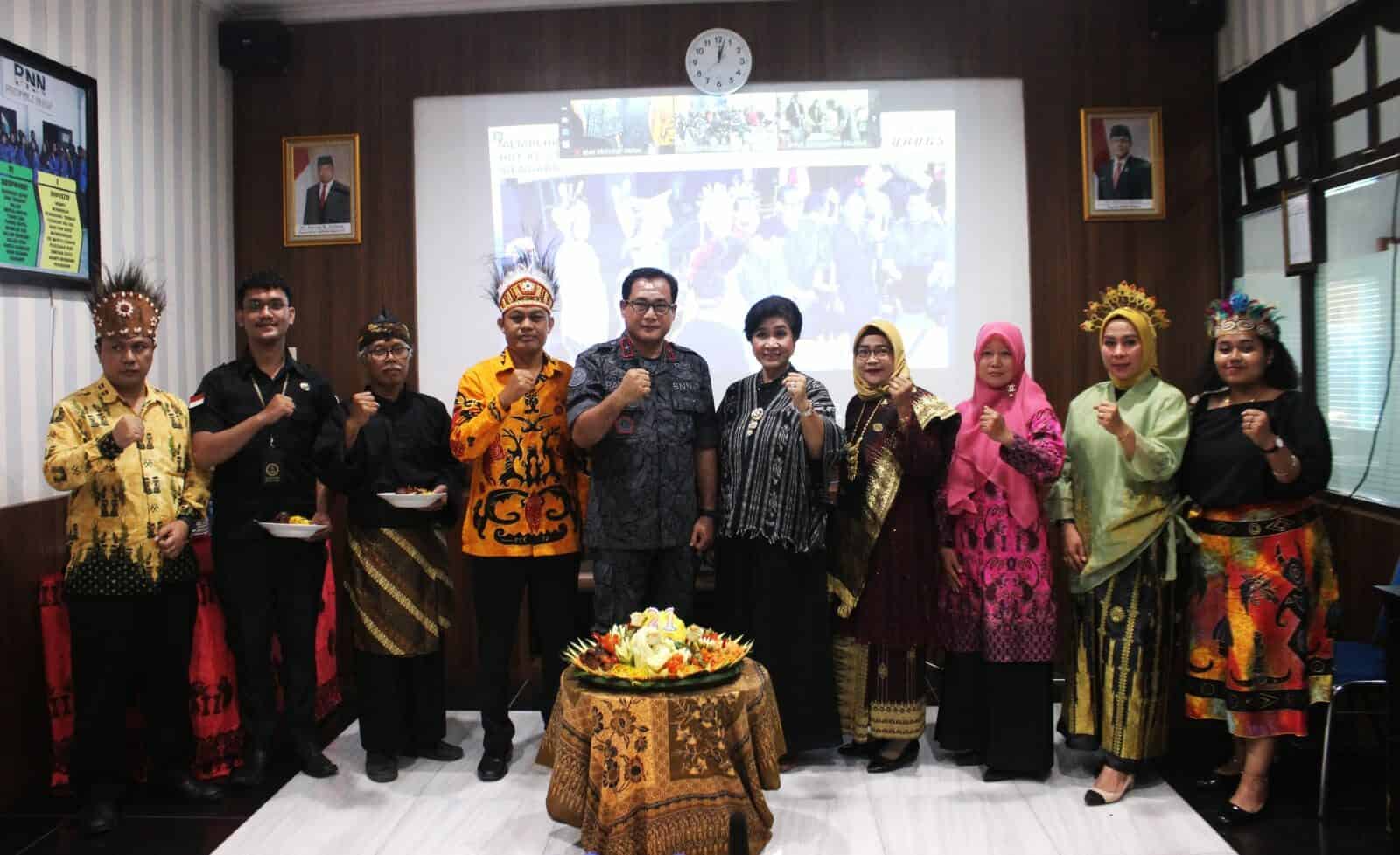 Peringatan Hari Lahir BNN ke 21 | Akselerasi War On Drugs Speed Up Never Let Up Peringatan Hari Lahir BNN ke 21 |